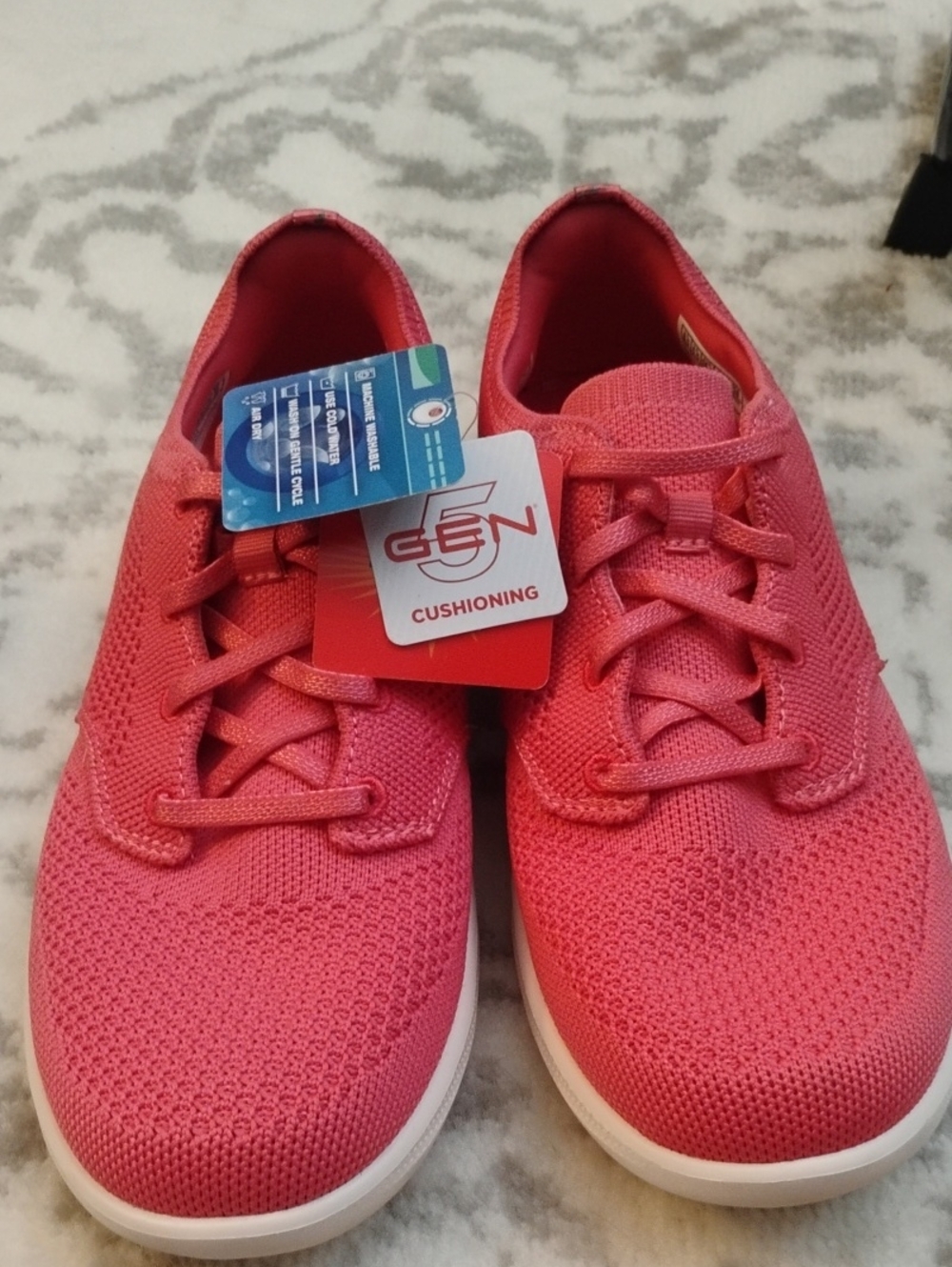 Skechers Coral Knit Wide Fit Sneakers